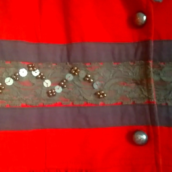 tank top and Jacket brown and dark orange colour - Picture 2 of 12